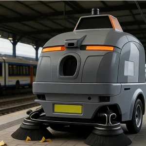 Factory Direct Supply Robotic Industrial Floor Scrubber and Street Sweeper with 20000Pa Suction and 5000m²/h Efficiency