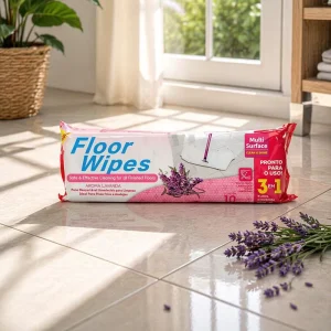 Factory Disposable White Floor Wipes with Hole