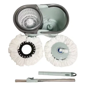 Factory Eco Friendly Household Floor Cleaning Mop Microfiber 360 Rotating Cleaning Spin Mop and Bucket Set 360