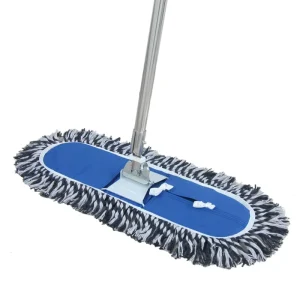 Factory Lobby Cleaning Dust Push Flat Mop with Thick Cotton Yarn