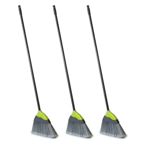 Factory Manufacturing Plastic Floor Cleaning Broom with Long Handle