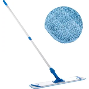 Factory Microfiber Flat Mop Head Refill with Self-Adhesive Mop Pad