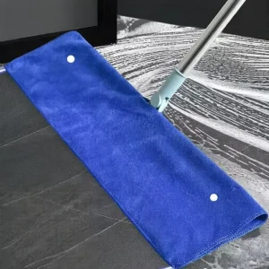 Factory Microfiber Mop Refill Pads Reusable Flat Mop Head Replacement Cloth for Floor Cleaning