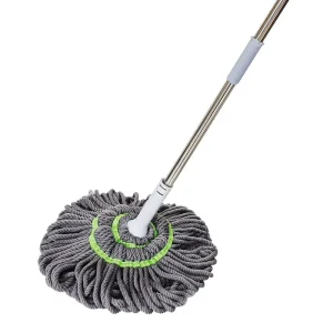 Factory Microfiber Twist Mop with Wringer for Floor Cleaning