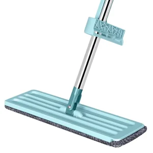 Factory Microfiber Wet and Dry Flat Squeeze Mop with Stainless Steel Handle and Washable Refill