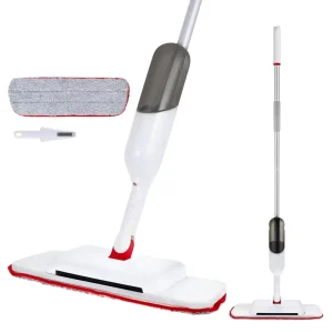 Factory New 3 in 1 Efficient Spray Mop for Floor Cleaning Microfiber Water Spray Flat Sweep and Mops