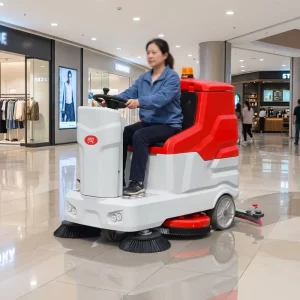 Factory New CE Certified Commercial Industrial Sweeper Customized Environmentally Friendly Riding Scrubber