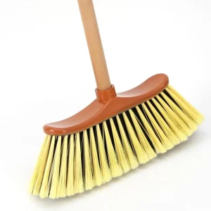 Factory Painted Clean Broom Sweeper Floor Cleaning Soft Hair Plastic Brooms Head Sweeping Broom