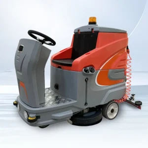 Factory Price Industrial Commercial Floor Scrubber Cleaning Machine Ride On Battery Powered Marble Road Sweeper 180L High
