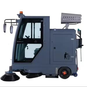 Factory Price Industrial Floor Sweeper Driving Floor Sweeper Spray Floor Cleaning Sweeper