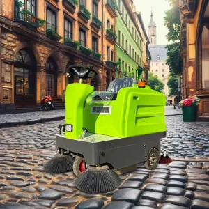 Factory Priced Electric Street Sweeper Used for Automatic Cleaning Streets Roads Manual Fuel Core Components Brush Battery