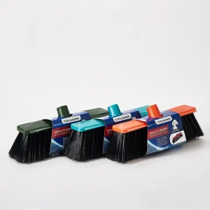 Factory Ready to Ship Household Plastic Cleaning Broom Head Floor Sweeping Broom for Home Use