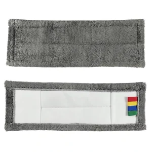 Factory Seller Replacement Microfiber Mop Head Microfiber Filling Pad Gray Flat Mop Replacement Head