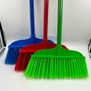 Factory Soft Plastic Broom With Broomstick