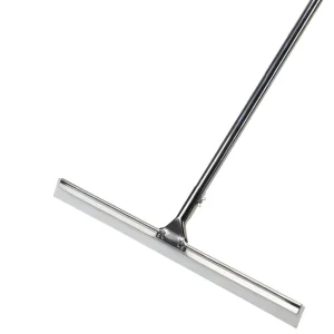 Factory Stainless Steel Industrial Floor Squeegee With Silicone and Plastic Handle for Cleaning Shower Use