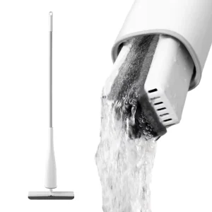 Factory Super-Absorbent Sponge Squeeze Mop with Long Handle for Home, Kitchen, Tile, and Hardwood Floors
