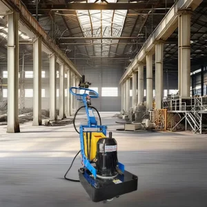Factory Supply 9.0KW 3 Phase AC380V Concrete Floor Grinder Variable Speed Wet Dry Terrazzo Epoxy Removing Polishing Machine