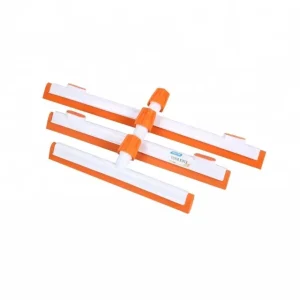 Factory Supply Colorful Plastic Floor Squeegee with EVA for Home