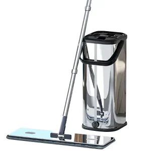 Factory Supply Household Cleaning Tool High Quality Dry and Wet Mop Household Flat Mop and Bucket Set