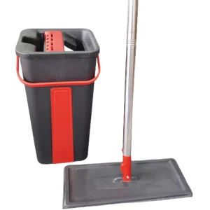 Factory Supply Household Cleaning Tool Lightweight Compact Dry and Wet Flat Mop and Bucket Set
