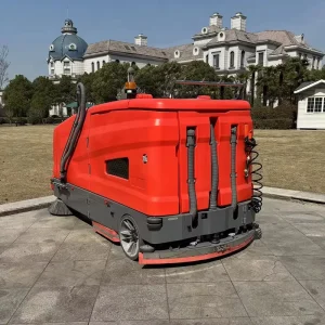 Factory Supply Multi function Scrubber Sweeper All in One Electric Ride on Floor Washing Sweeper for Garment Shops