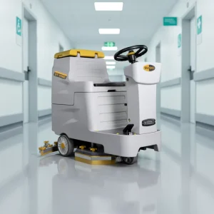 Factory Supply ST-X560 Ride-On Floor Scrubbing Machine with Single Disc Brush