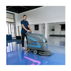 Factory Walk-Behind Industrial Floor Scrubber Machine