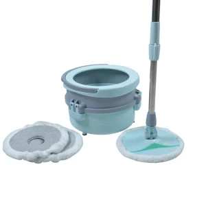 Flat 360° Spin Mop with Bucket