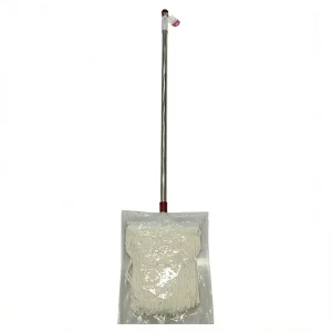 Flat Dust Mop with Cotton Yarn, Large Hotel Mop