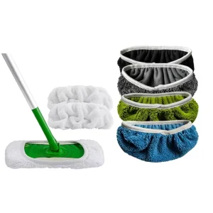 Flat Mop Dual-use Wet-and-dry Rectangular Head Coral-fleece Replacement Cloth Cover YX-500