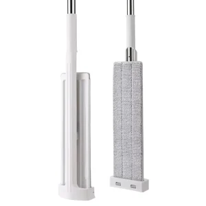 Flat Mop Hands Free Self Cleaning Squeeze Design for Hardwood Tile Floor Professional Floor Mop System Tool
