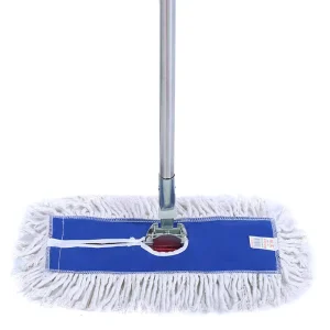 Flat Mop Large Industrial Floor 40cm Cotton Pad Head Handle Commercial Heavy Duty