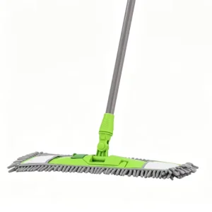 Flat Mop with Microfiber Mop Pad and Extendable Telescoping Handle for All Floors, Wet and Dry Use