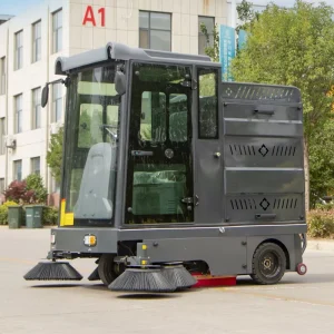 Flexible Operation Professional Automatic Industrial Floor Cleaning Sweeper Ride on Floor Sweeper Machine