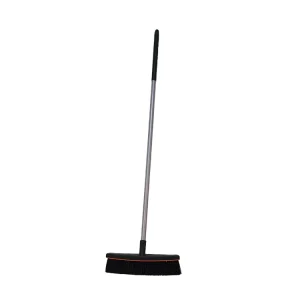 Floor Brush Broom with Steel Handle