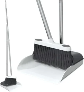 Floor Cleaning Broom and Dustpan Set
