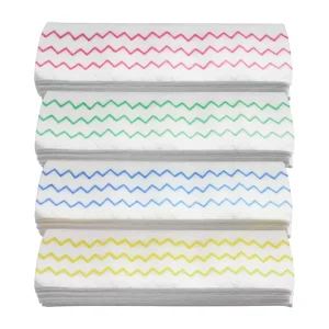 Floor Cleaning Flat Disposable Microfiber Dry Wet Mop Replacement Pads for Hospital Healthcare