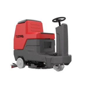 Floor Cleaning Machine, Concrete and Tile Scrubber Sweeper for Warehouse