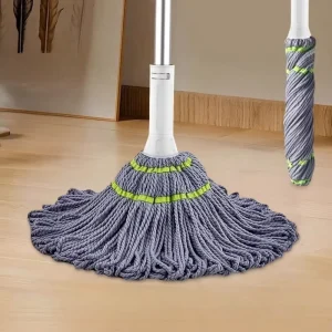 Floor Cleaning Mop Self-Squeezing Design Super-Absorbent Fiber Material