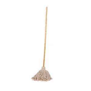 Floor Cleaning Recycled Cotton Mop with Wooden Handle