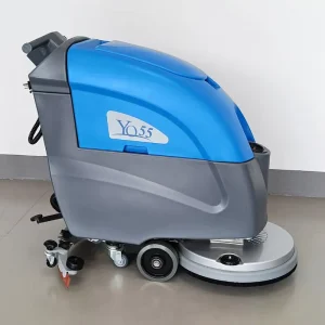 Floor Cleaning Scrubbing Machine Model YQ X55 Battery Powered Commercial Floor Scrubber