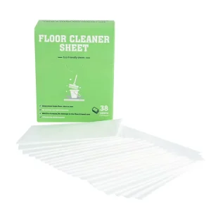 Floor Cleaning Sheets for Mopping Water Soluble Scented Floor Cleaner Concentrate Sheets Household Supplies for Home Shops