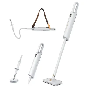 Floor Heating High-Temperature 6-in-1 Steam Spin Mop Cleaner with CE Certificate