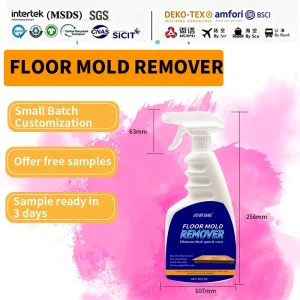 Floor Mold Remover Spray for Tile Grout, Anti-Mold Cleaner, 500ml