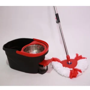 Floor Mop and Bucket Set Spins Mop Factory Supply Household Items Floor Cleaning Microfiber Spins Mop Pads