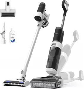 Floor ONE Switch S6 18 kPa Wet and Dry Vacuum Cleaner Upright Lay-Flat Anti-Tangle Self-Cleaning