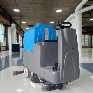 Floor Scrubber Machine and Cleaner for Epoxy, Tile, and Cement Floors Industrial Scrubbing Machine