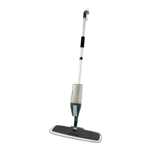 Floor Spray Mop with Microfiber Head and Reusable Washable Pads for Wood Floors