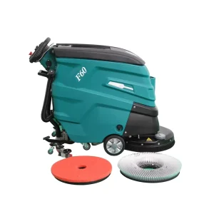 Commercial Electric Plastic Floor Scrubber Machine for Marble and Tile Cleaning