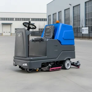 Floor Sweepers Electric Street Road Sweeper Machine Driving Double Scrubbing Floor Washer Machine Clean Industrial Sweeper